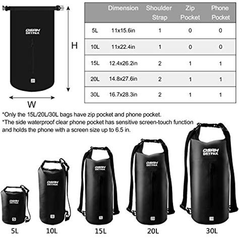 Waterproof Dry Bag Ratings 5m vs 10m Submersion Seal Tests